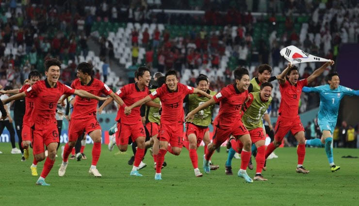 Corea ganó a Portugal para llegar a los octavos de final